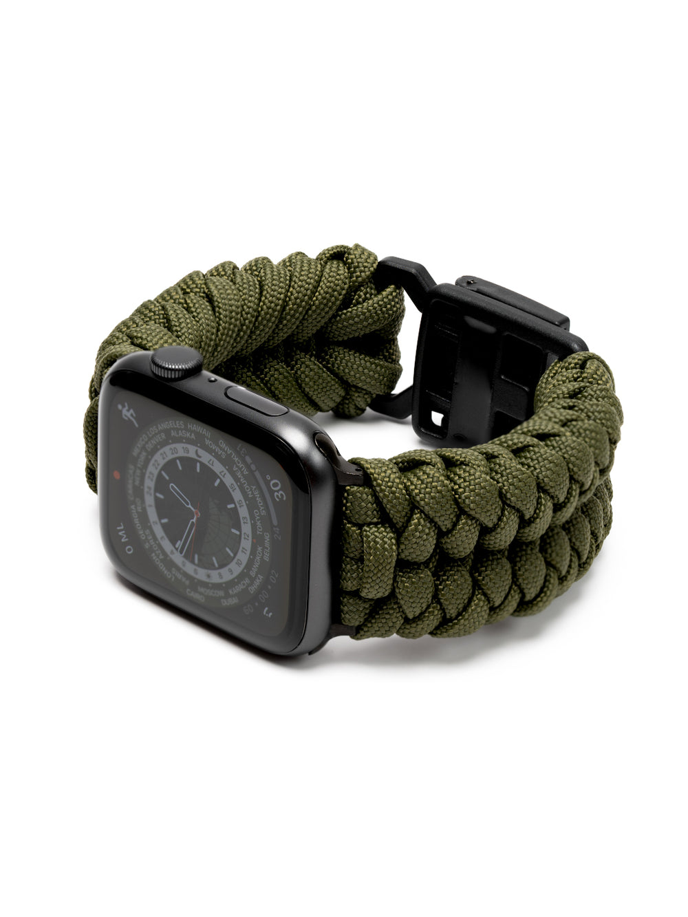 Strapcord Ribs Apple Watch Band Strap Article 003 Olive Drab 3 1065 x 1420