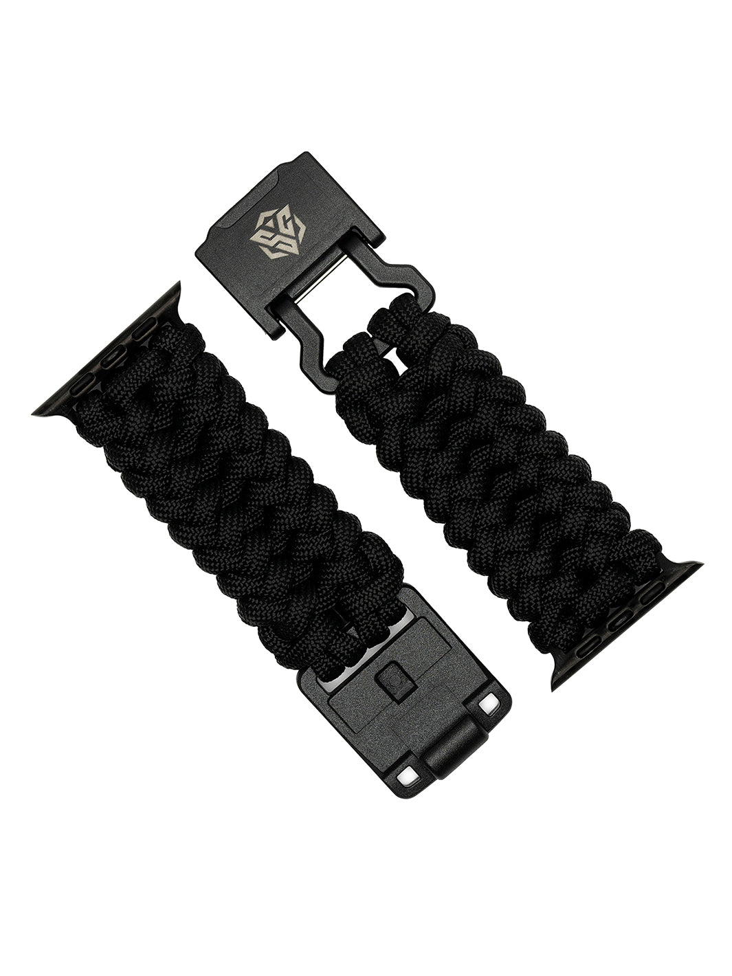Strapcord Ribs Apple Watch Band Strap Article 001 Milspec Black 2 1065 x1420