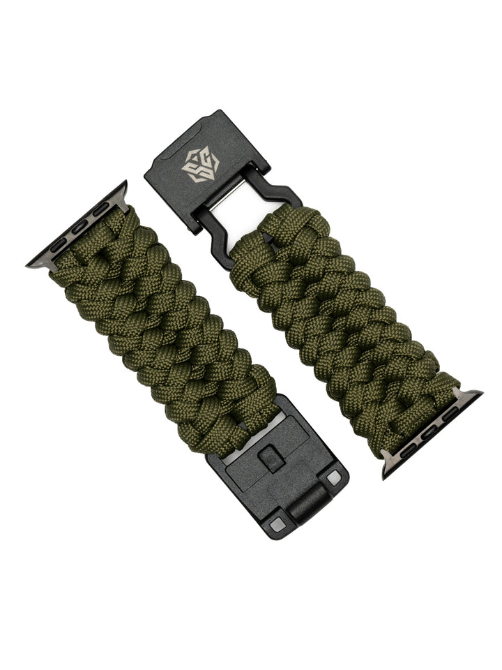 Strapcord Ribs Apple Watch Band Strap Article 003 Olive Drab 2 1065 x 1420