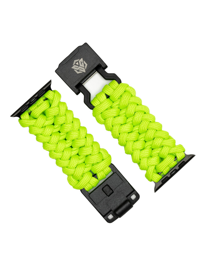 Strapcord Ribs Apple Watch Strap Article 009 Rave Green 3 1065 x 1420