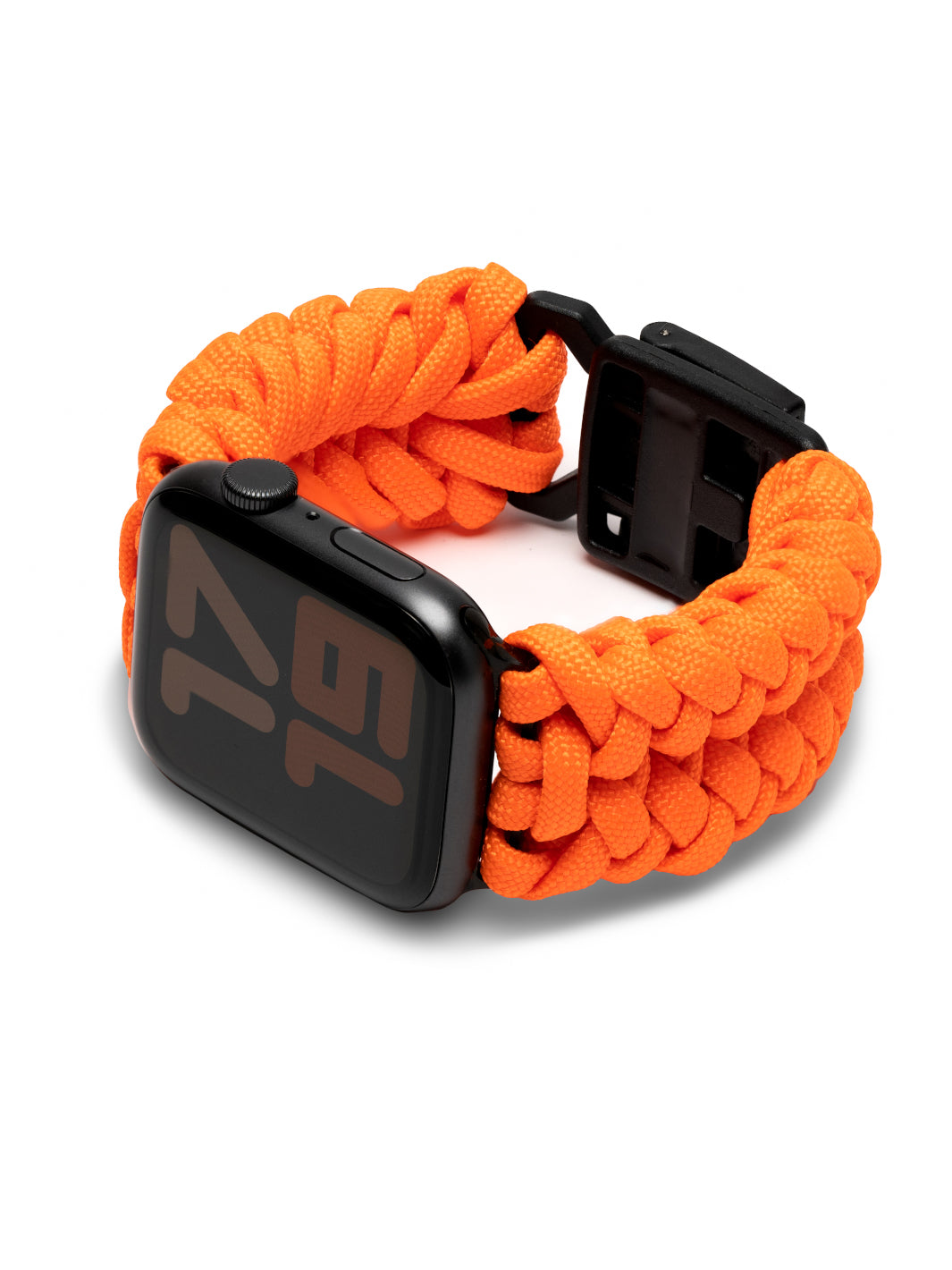 Strapcord Ribs Apple Watch Strap Article 010 Rave Orange 2 1065 x 1420