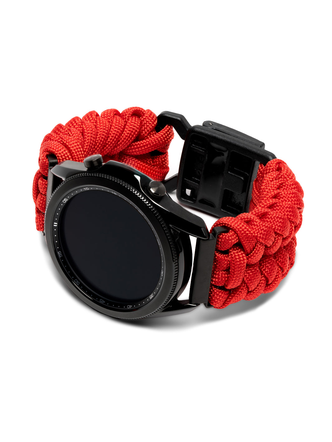 Strapcord - Samsung Galaxy - Blood Handcrafted – Red Paracord Band Watch